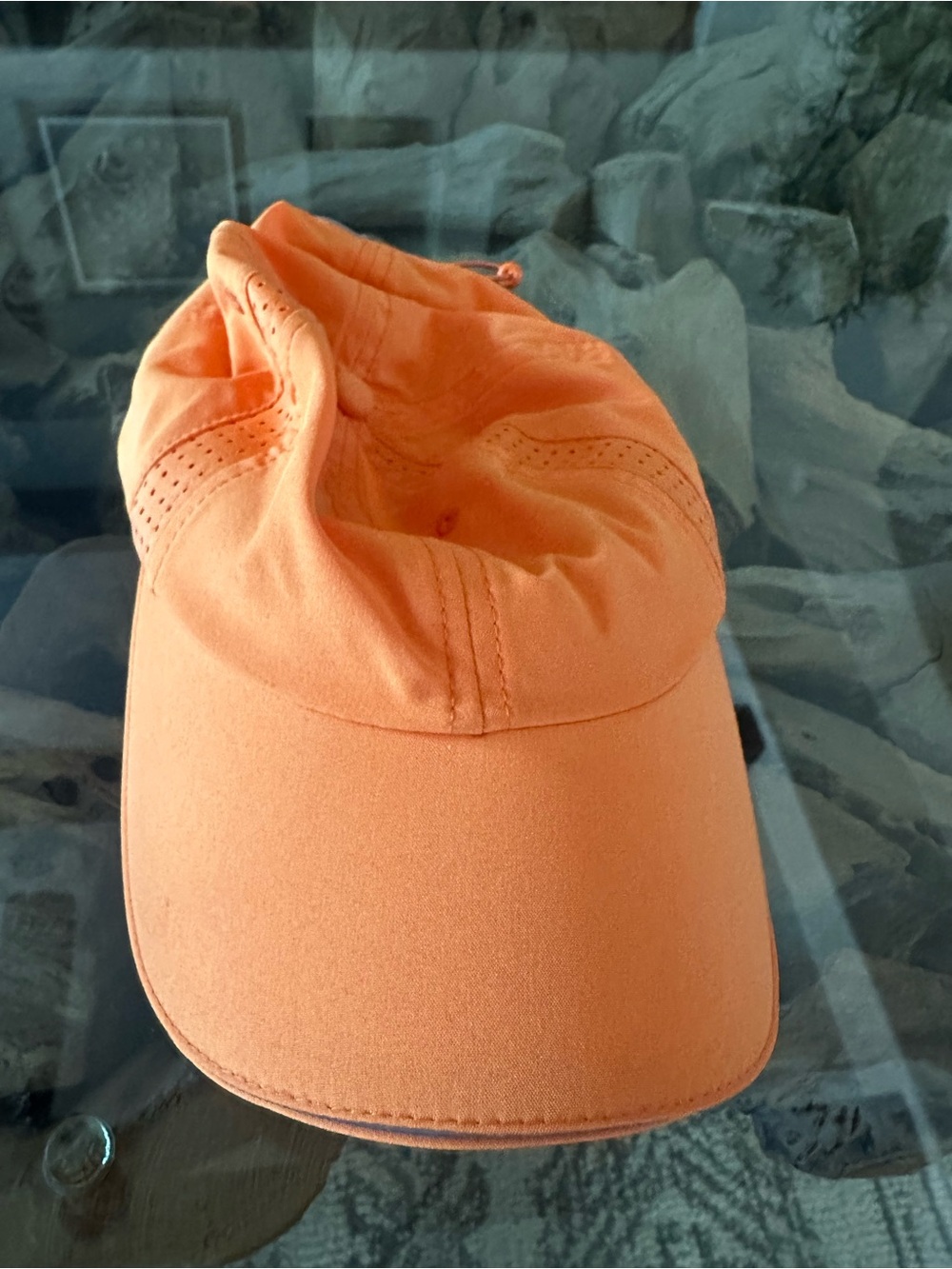 Sweaty Betty Bright Orange Casual Baseball Cap